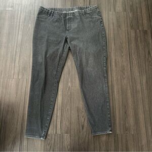Faded Glory Black Jean Leggings Jeggings - Size 2XL